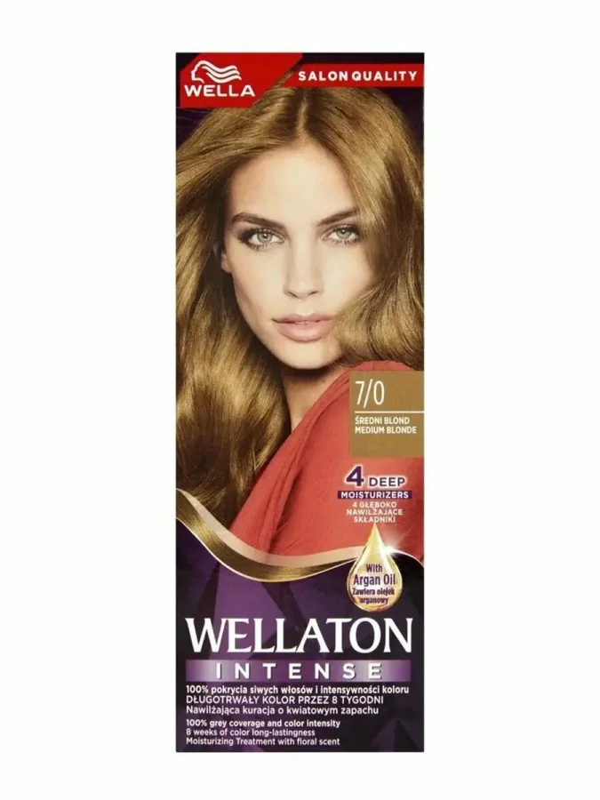 Стойкая крем-краска для волос осенняя листва - Wella Professionals Wellaton 7/0